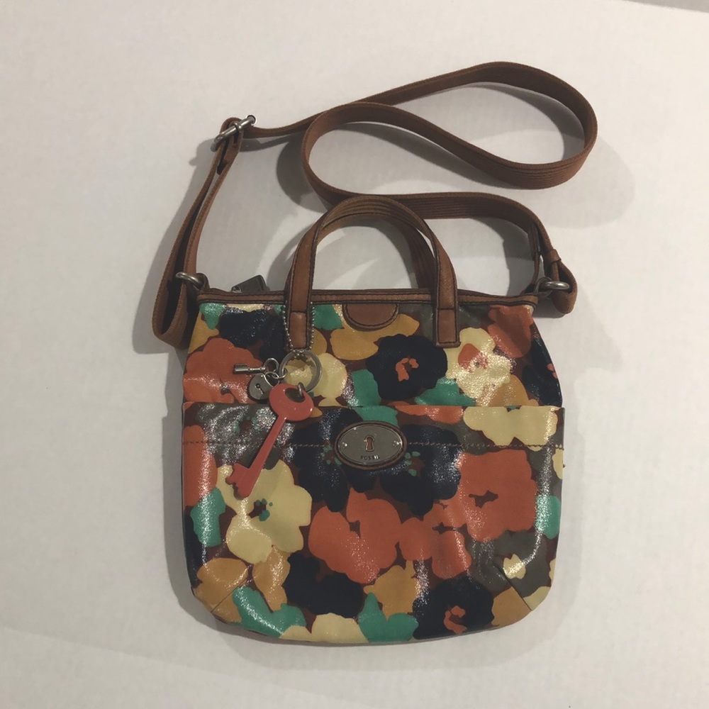 Fossil Key-Per Crossbody Purse